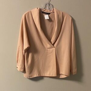 Zara Women's Blouse in Peach